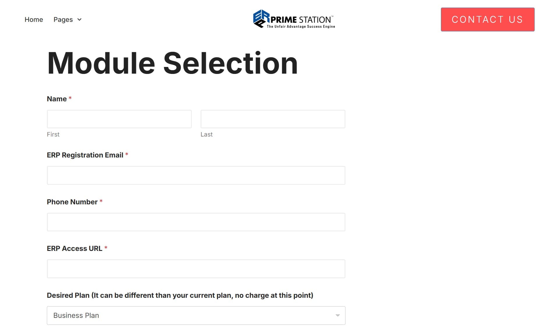 Module Selection